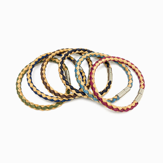 Conjunto 6un Mix Pulseira de Cortiça PT4004