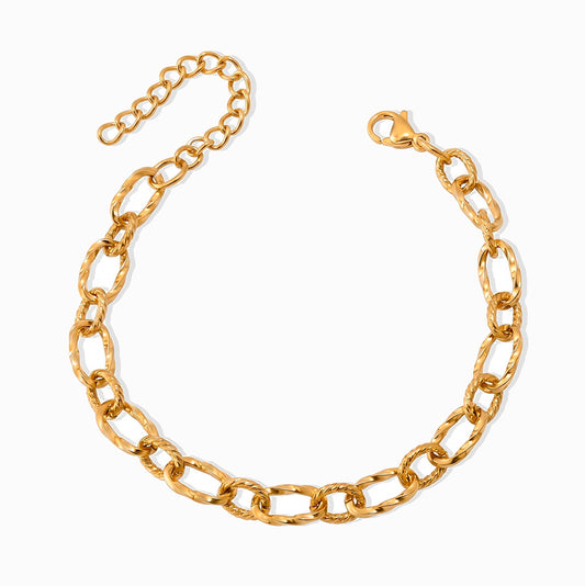 Pulseira de Corrente SL8024 - Aço Inox