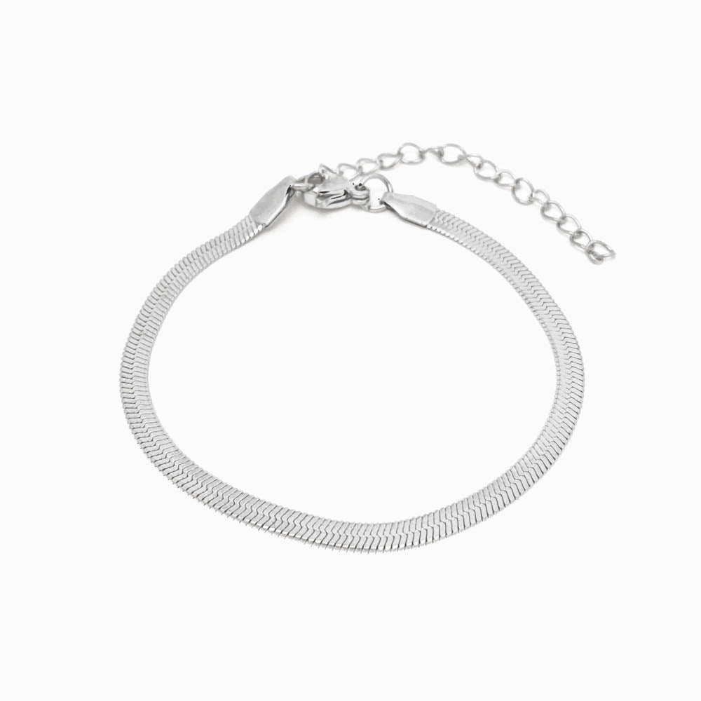 Pulseira Malha Snake 3mm SL1051 - Aço Inox