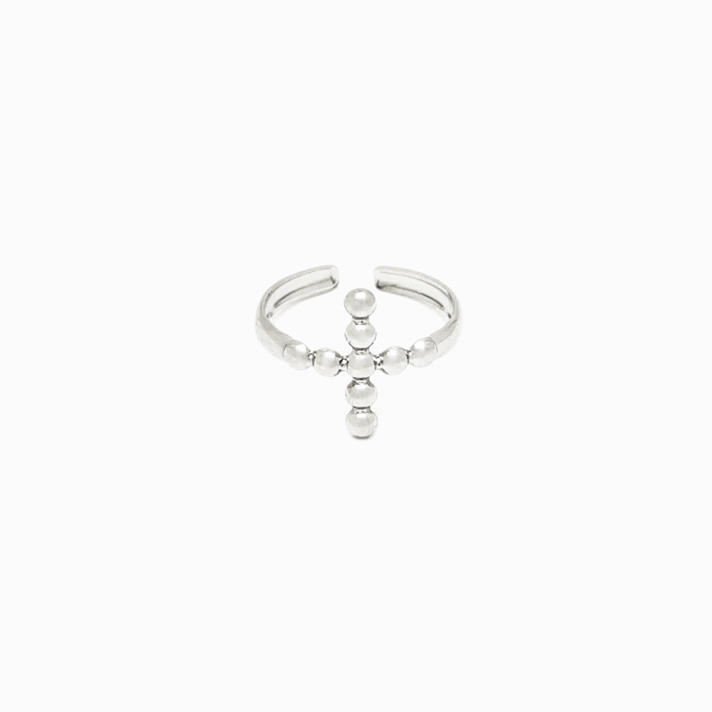 Anel Ajustável JZ1127 - Aço Inox Prateado