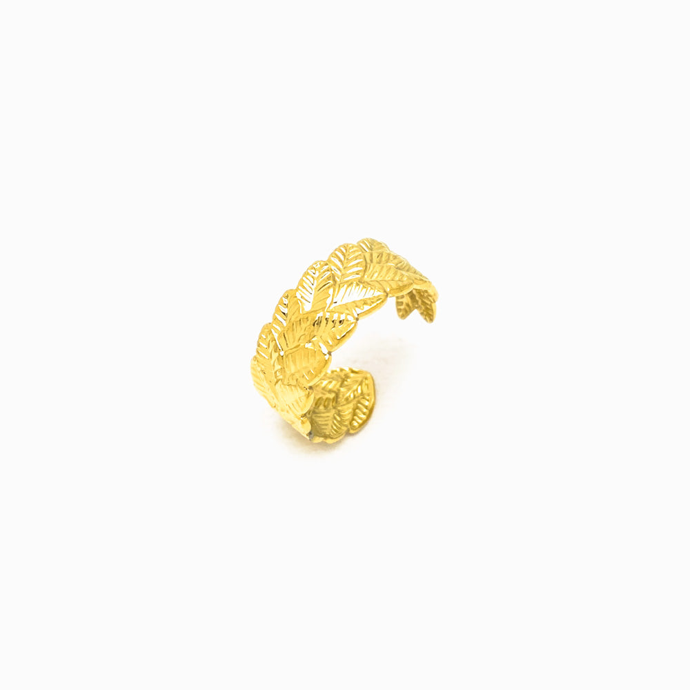 Anel Ajustável JZ1130 - Aço Inox Dourado