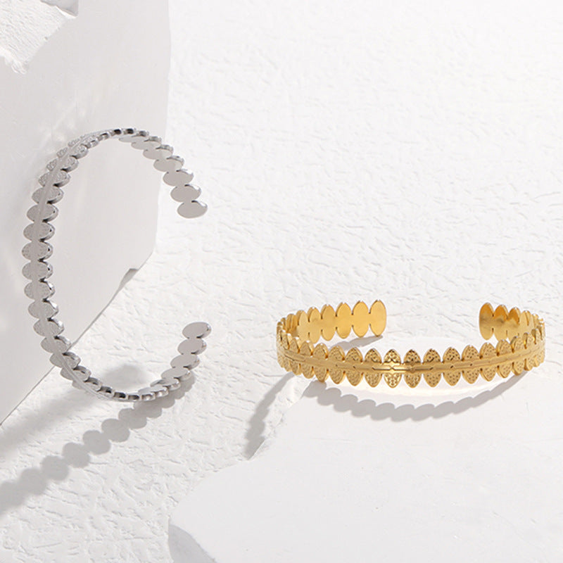 Bracelete Masculina Aço Inox SZ1010