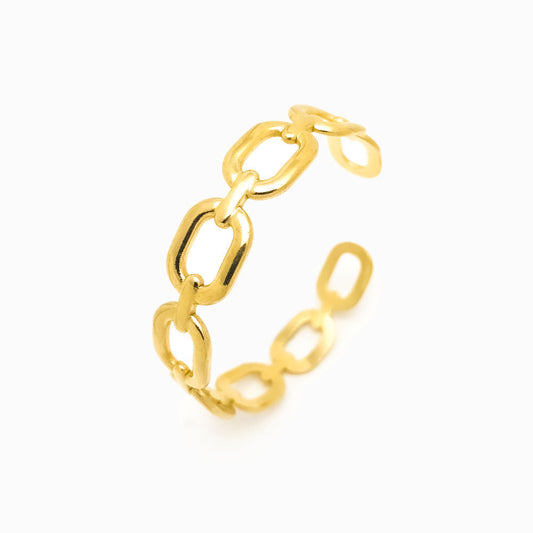 Bracelete Masculina Aço Inox Dourado SZ1023