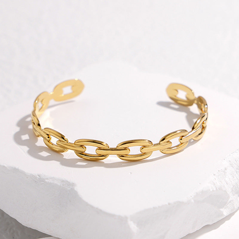 Bracelete Masculina Aço Inox SZ1024