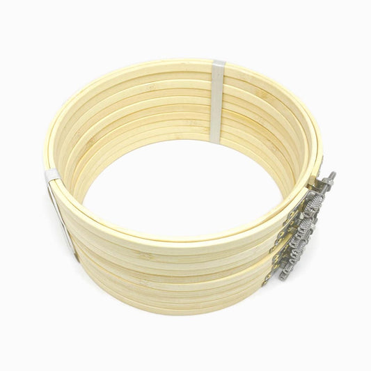 conjunto 10 peças bastidor para bordar 25cm