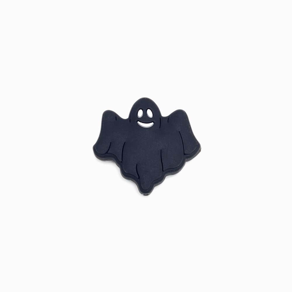 Contas de Silicone para Prendedor de Chucha Fantasma 32x30mm PRETO