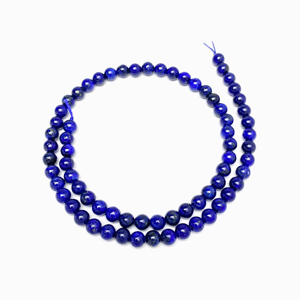 Fiada Contas Lápis-lazuli 6mm