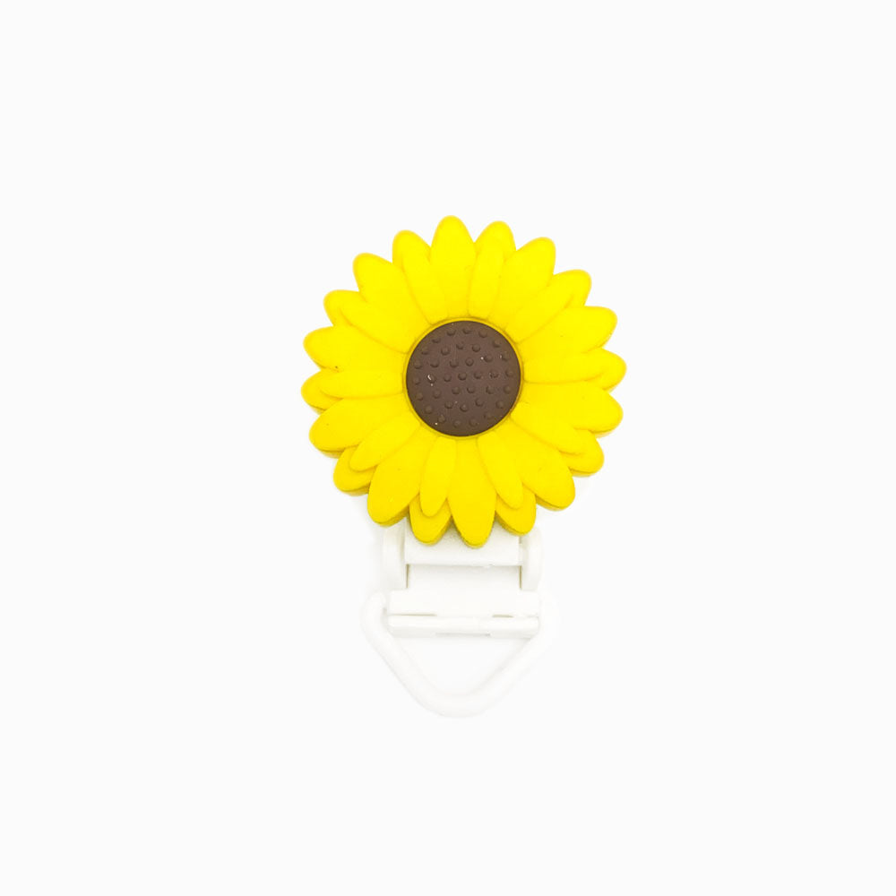 Mola para Chupeta de Silicone Girasol AMARELO