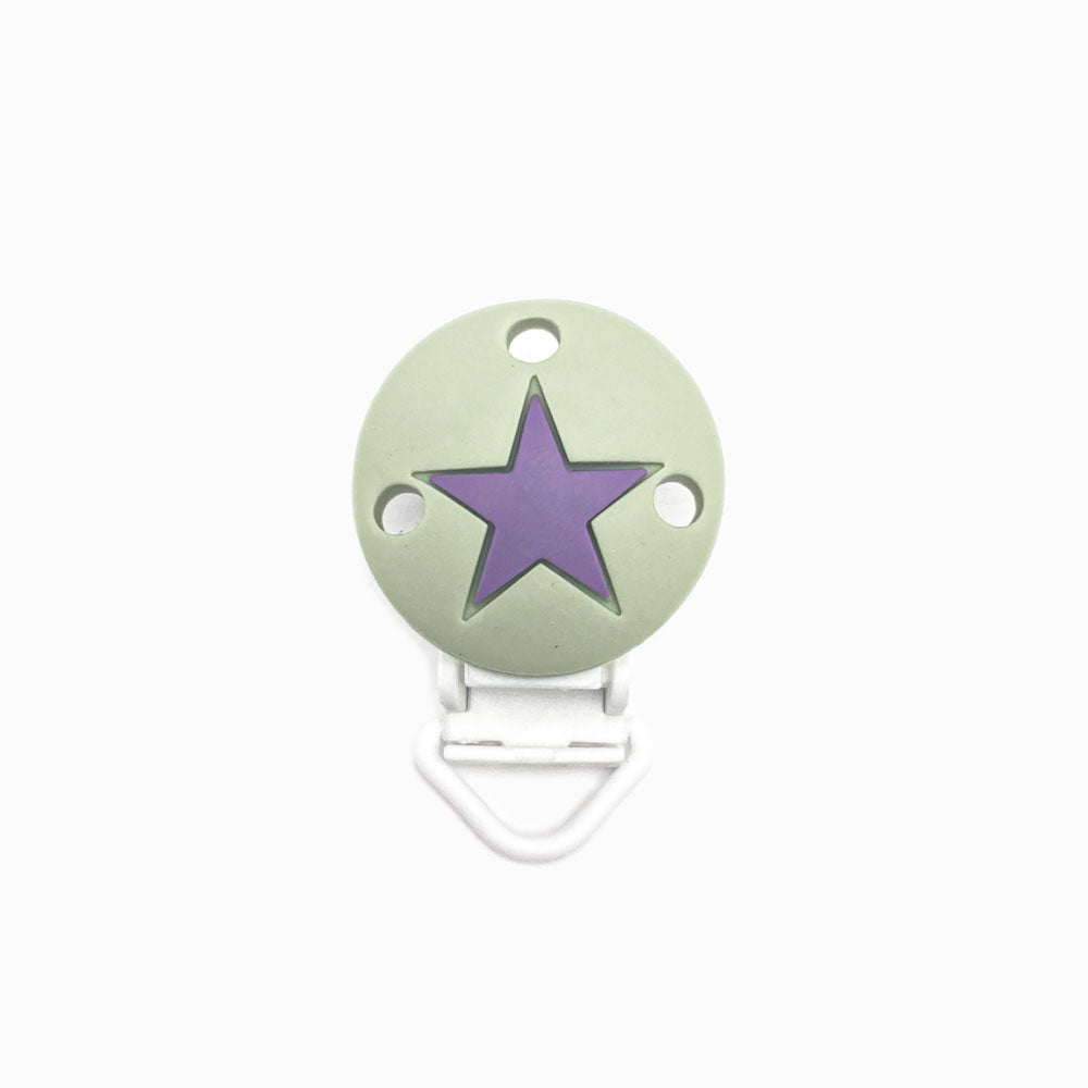 Mola para Chupeta de Silicone Clássico Estrela MILITAR