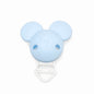 Mola para chupeta em silicone desenho mickey azul bebé