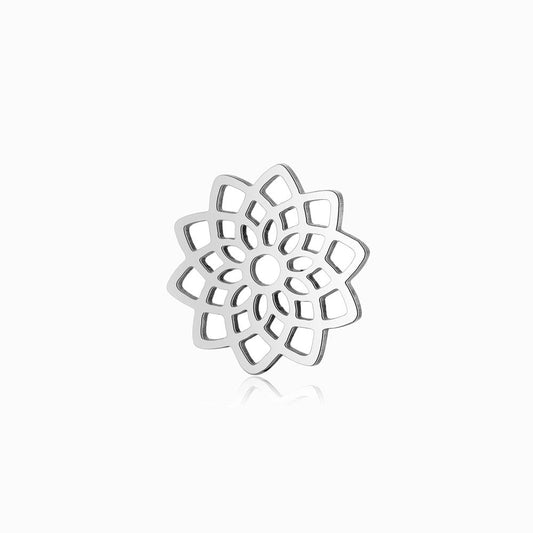 Pendente Lótus 16x16mm - Aço Inox com Acabamento Espelhado