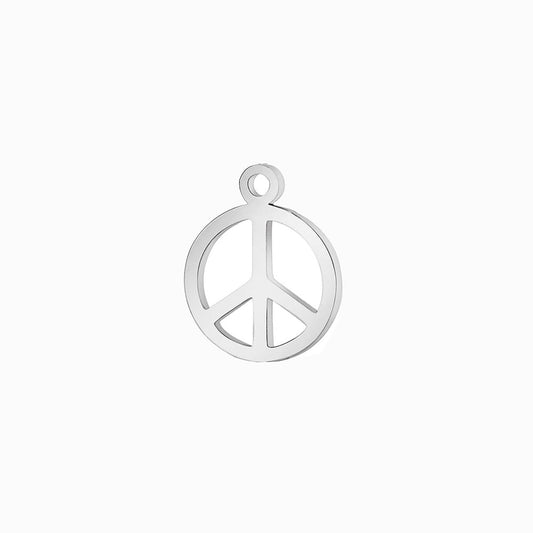 Pendente Símbolo da Paz 14x12mm PD5025 - Aço Inox