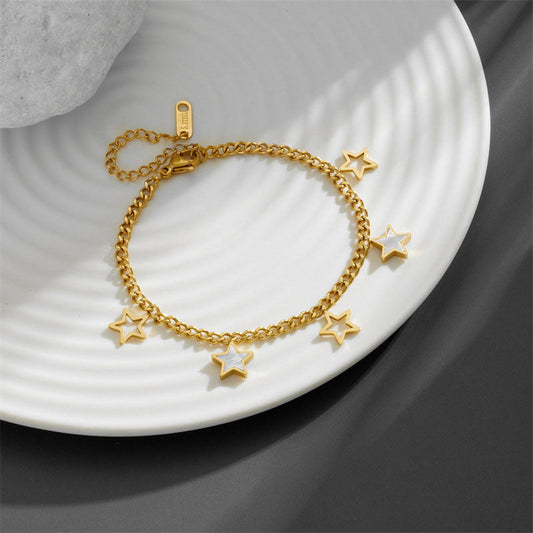 Pulseira Aço Inox Dourado SL1002