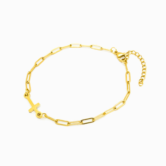 Pulseira com Cruz SL1038